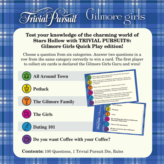 Trivial Pursuit Gilmore Girls