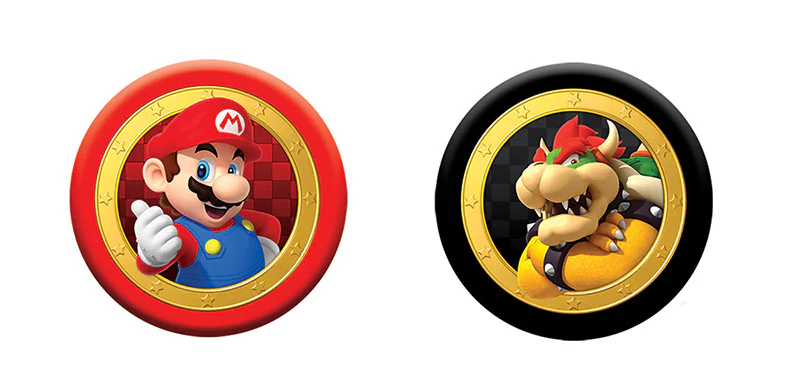 Super Mario vs. Bowser Checkers & Tic Tac Toe