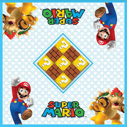 Super Mario vs. Bowser Checkers & Tic Tac Toe
