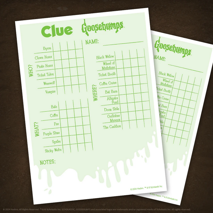 Goosebumps CLUE®