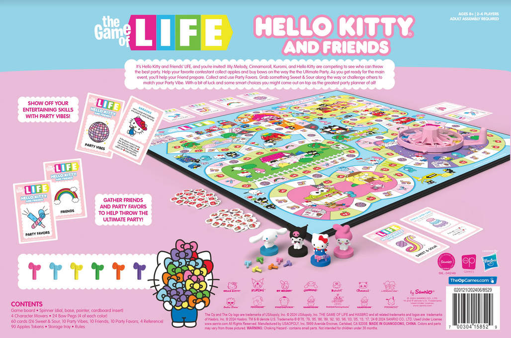 Hello Kitty And Friends The Game of Life