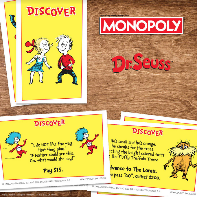 Dr. Seuss Monopoly Game