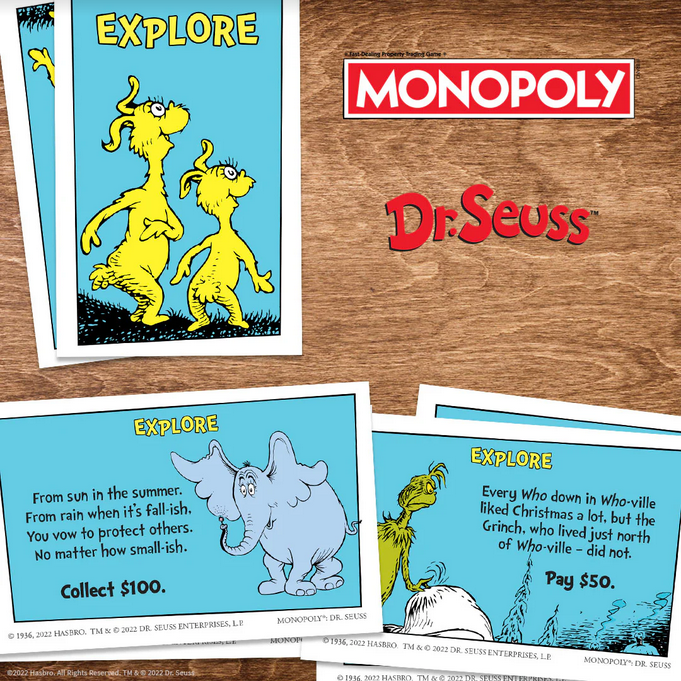 Dr. Seuss Monopoly Game
