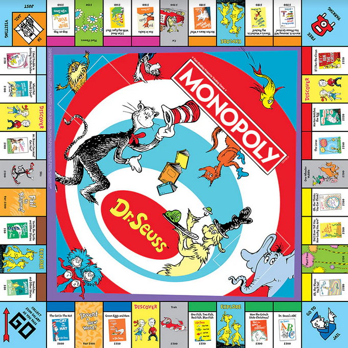 Dr. Seuss Monopoly Game