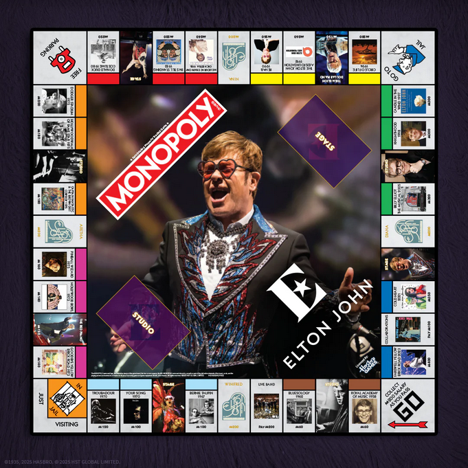 Elton John Monopoly Game