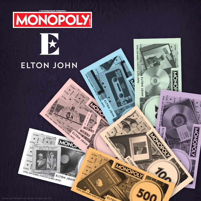 Elton John Monopoly Game