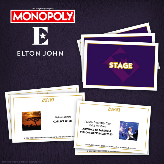 Elton John Monopoly Game