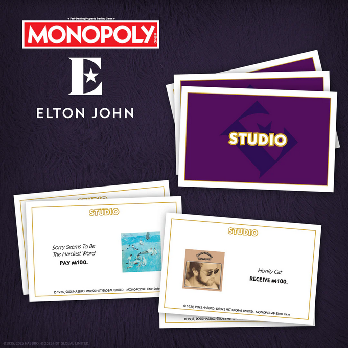 Elton John Monopoly Game