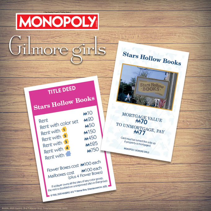 Gilmore Girls Monopoly