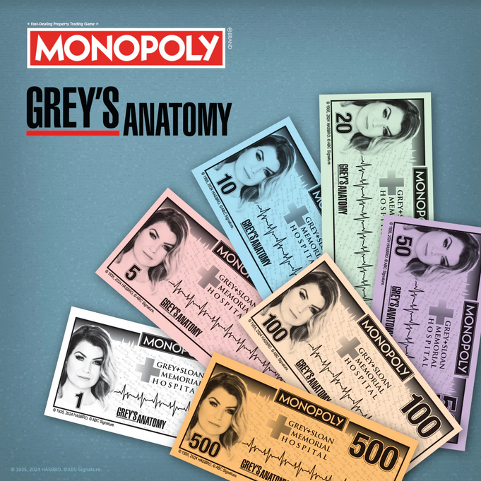 Grey's Anatomy Monopoly