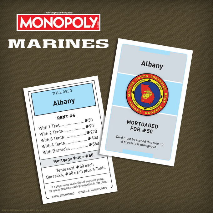 Marines Monopoly Game