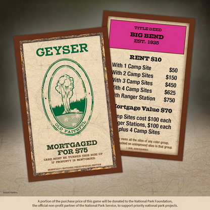 National Parks Monopoly