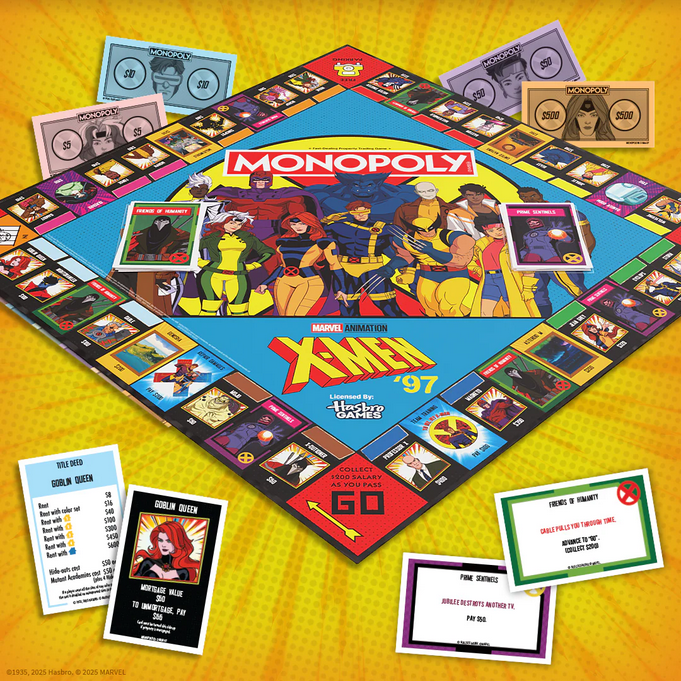 X-Men '97 Monopoly Game