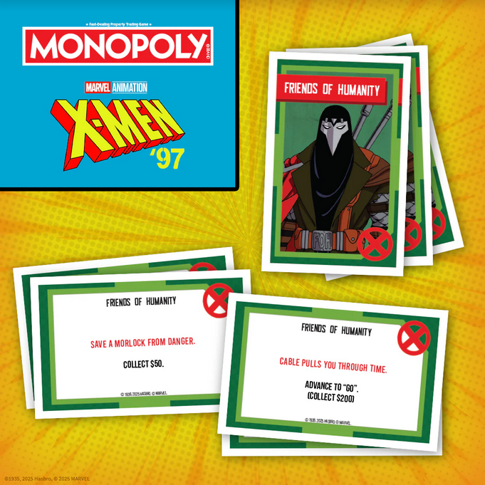 X-Men '97 Monopoly Game
