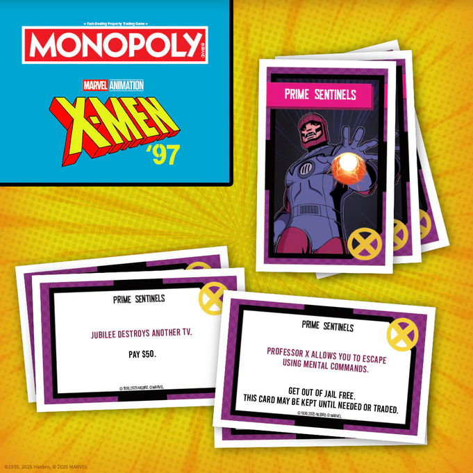 X-Men '97 Monopoly Game
