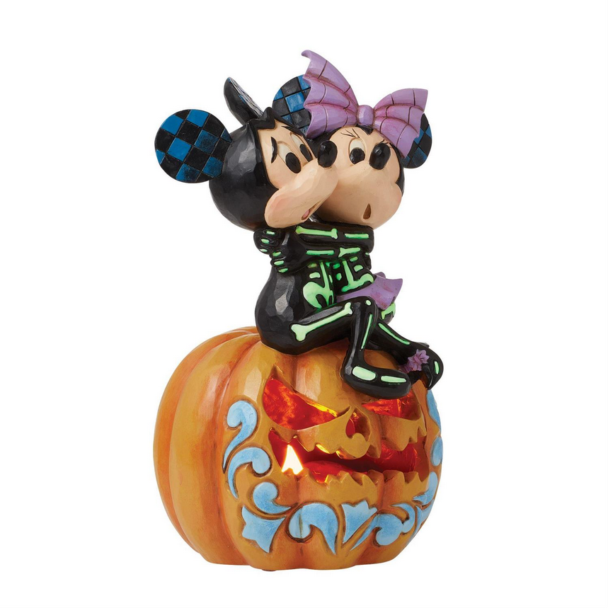 Spine-tingling Sweethearts Mickey & Minnie Jim Shore Figurine