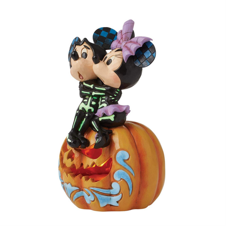 Spine-tingling Sweethearts Mickey & Minnie Jim Shore Figurine