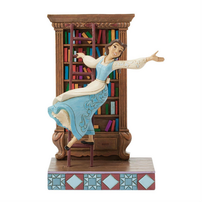 A World of Books Belle Jim Shore Figurine
