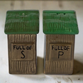 Outhouse Salt & Pepper Shakers