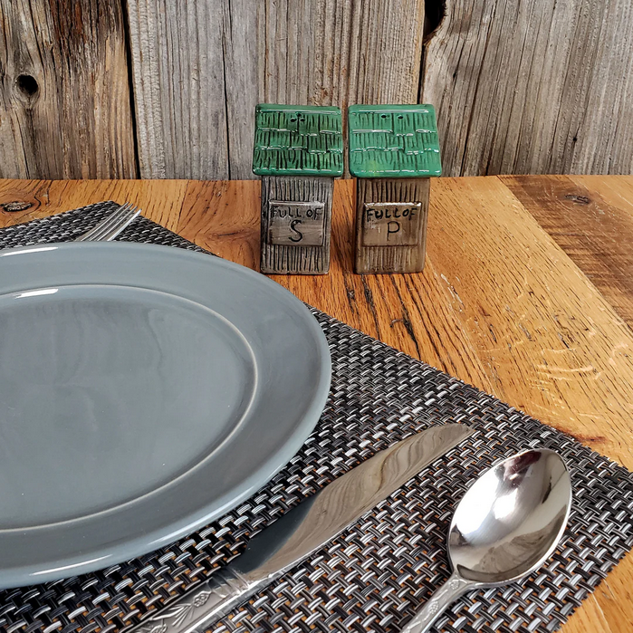 Outhouse Salt & Pepper Shakers