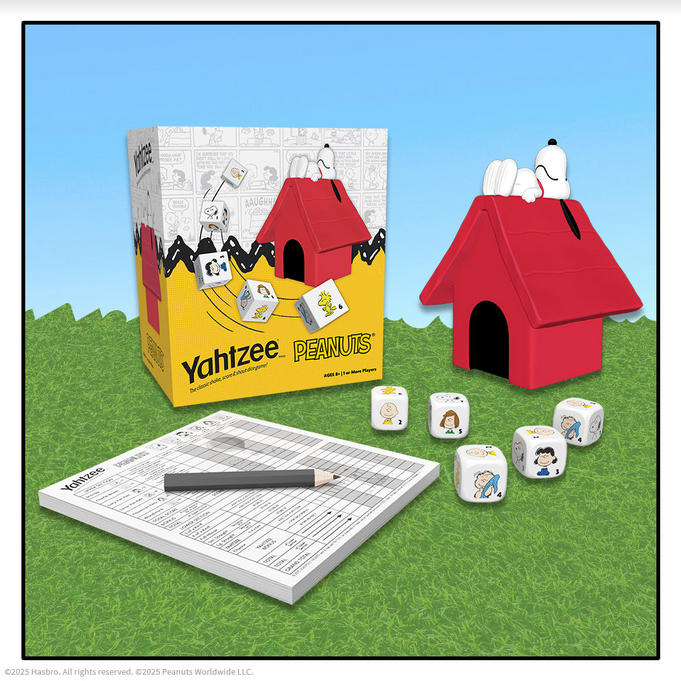 Peanuts Yahtzee Game