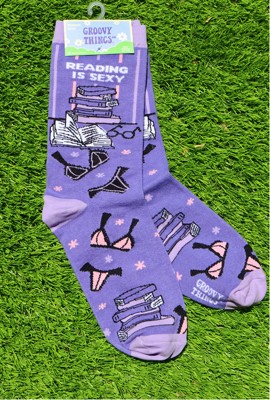 Reading Is Sexy Women's Crew Socks