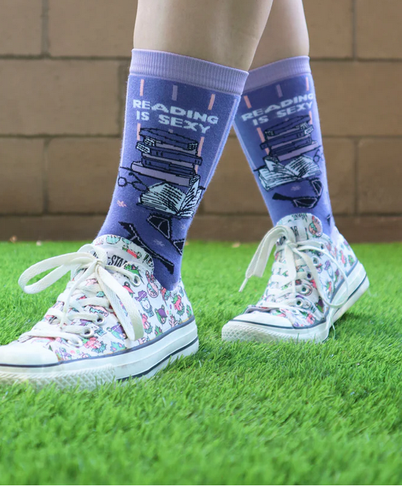 Reading Is Sexy Women's Crew Socks
