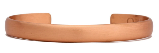 Copper Band Brushed Large Sergio Lub Bracelet