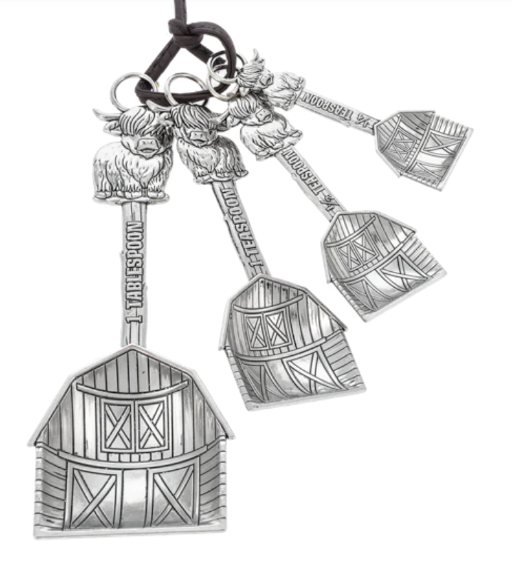 Highland Cow Measuring Spoon Set