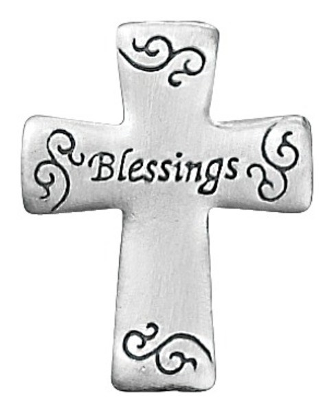 Blessings Cross Pocket Charm