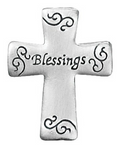 Blessings Cross Pocket Charm