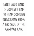 Raise Your Hand Flour Sack Kitchen Towel
