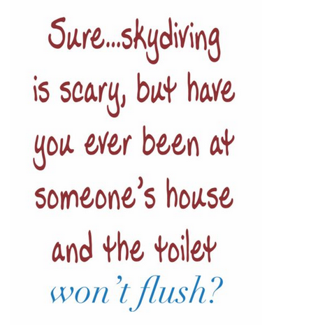 Skydiving Flour Sack Kitchen Towel