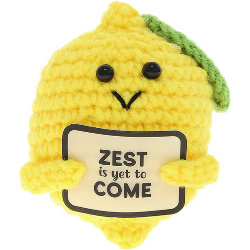 Mini Crocheted Lemon