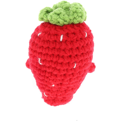 Mini Crocheted Strawberry