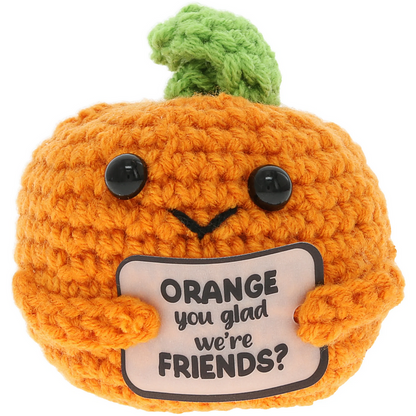 Mini Crocheted Orange