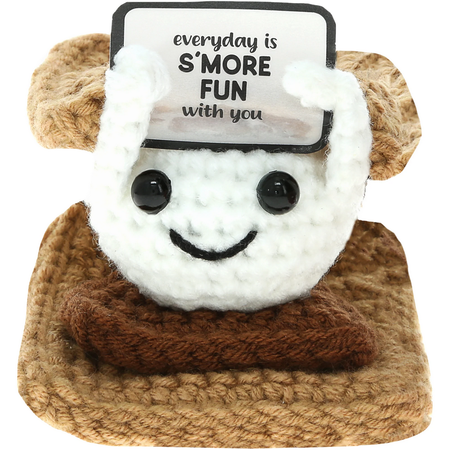 Mini Crocheted S'mores