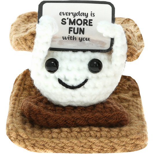Mini Crocheted S'mores
