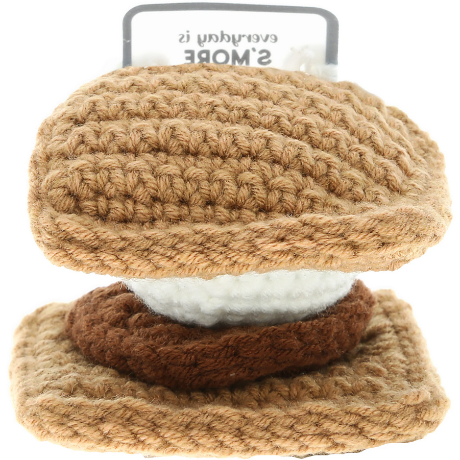 Mini Crocheted S'mores