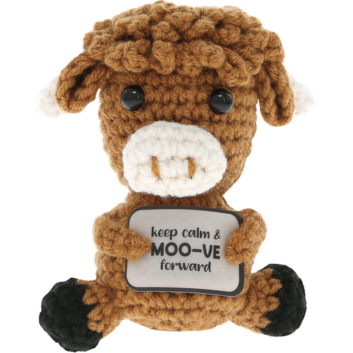 Mini Crocheted Highland Cow