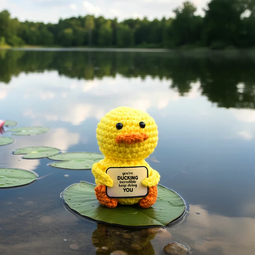Mini Crocheted Duck