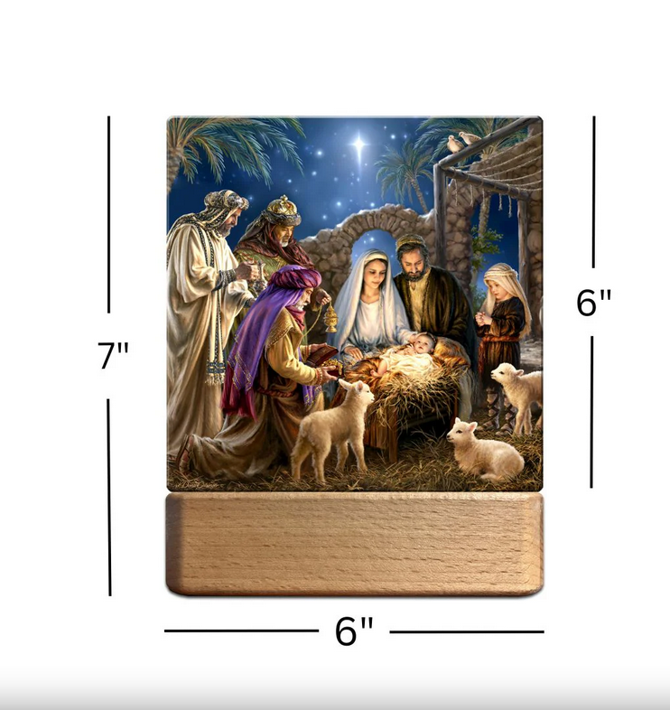 The Nativity LED Nightlight