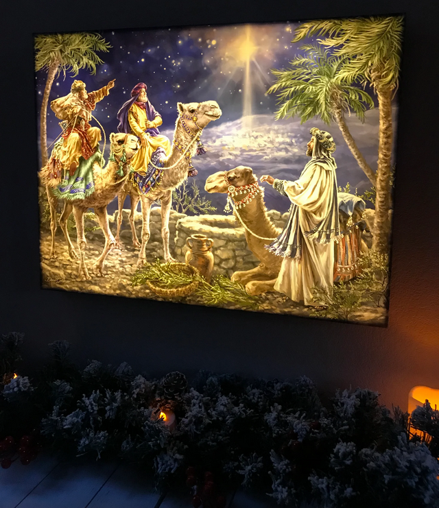 The Magi Illuminated Wall Art