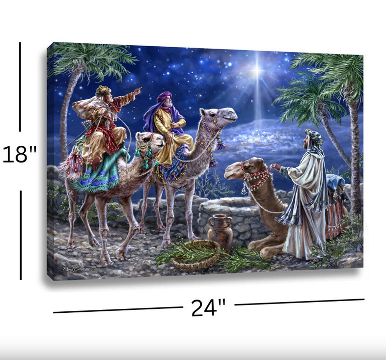 The Magi Illuminated Wall Art