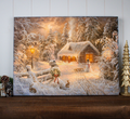 Holiday Home Illuminated Wall Art