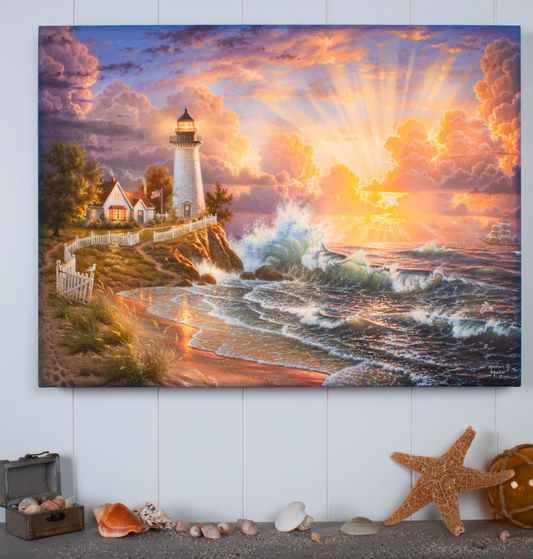 Light Of Hope Illuminated Wall Art