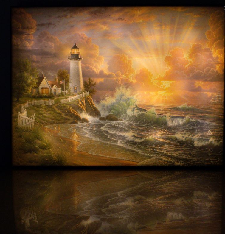 Light Of Hope Illuminated Wall Art