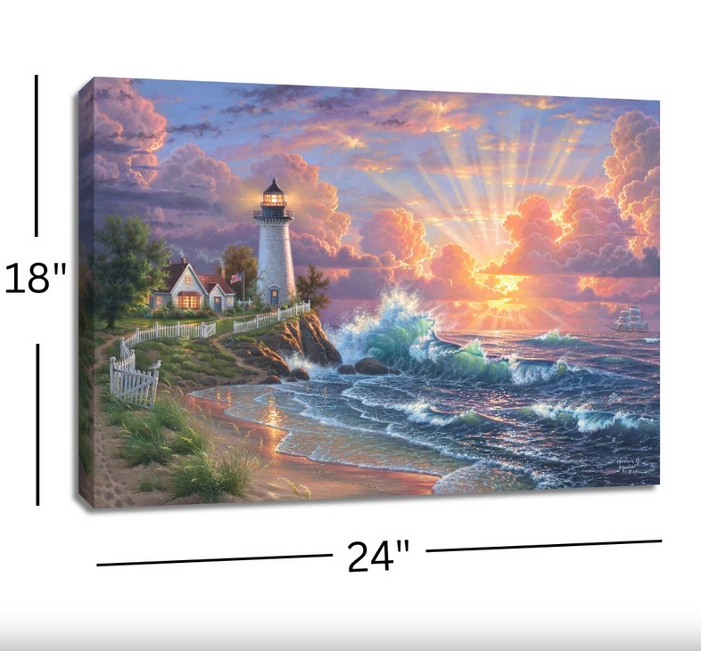 Light Of Hope Illuminated Wall Art