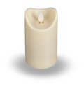 Luxury Lite LED 5" Ivory Pillar Candle