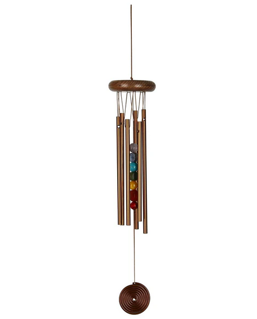 Chakra Seven Stones Bronze Wind Chime